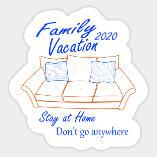 Family Vacation Sticker